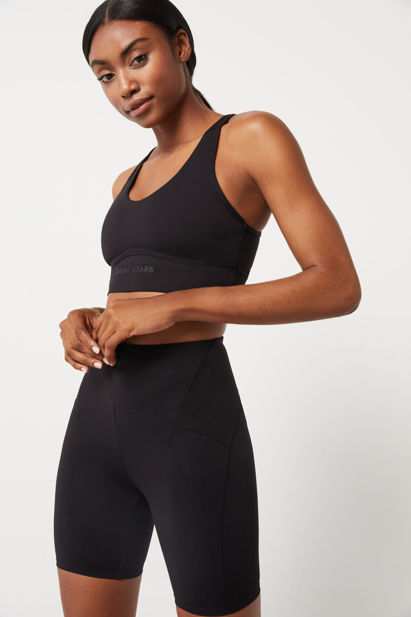 Mallas ciclista negro Soft Move Pantalones deportivos de mujer Springfield MX