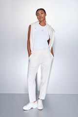 Dash and Stars Pantalón jogger blanco beige