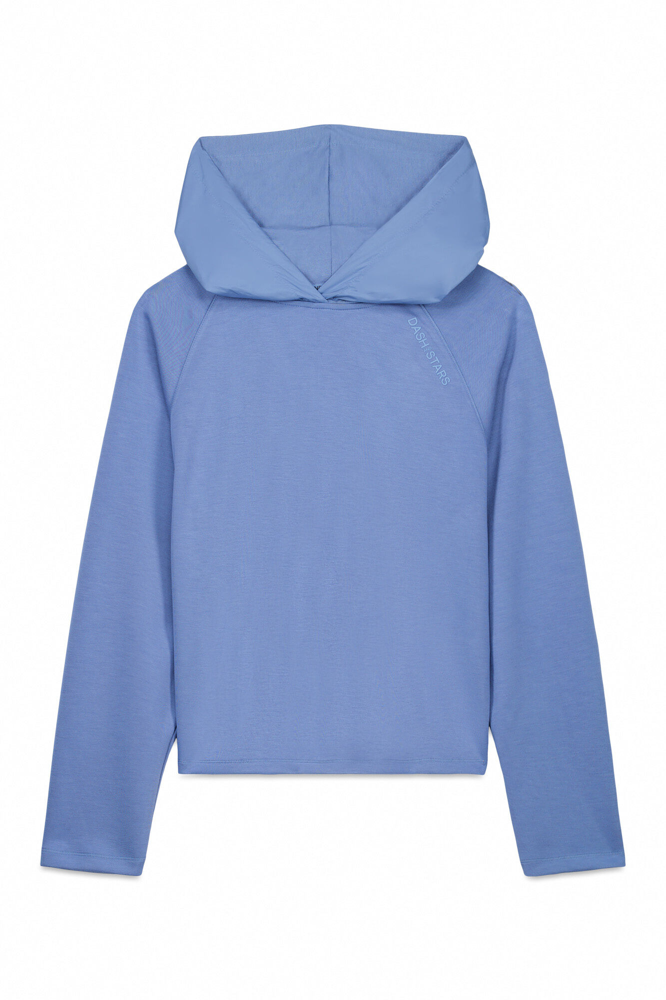 Dash and Stars Sudadera azul de soft touch azul