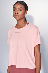 Dash and Stars Playera naranja de manga corta 