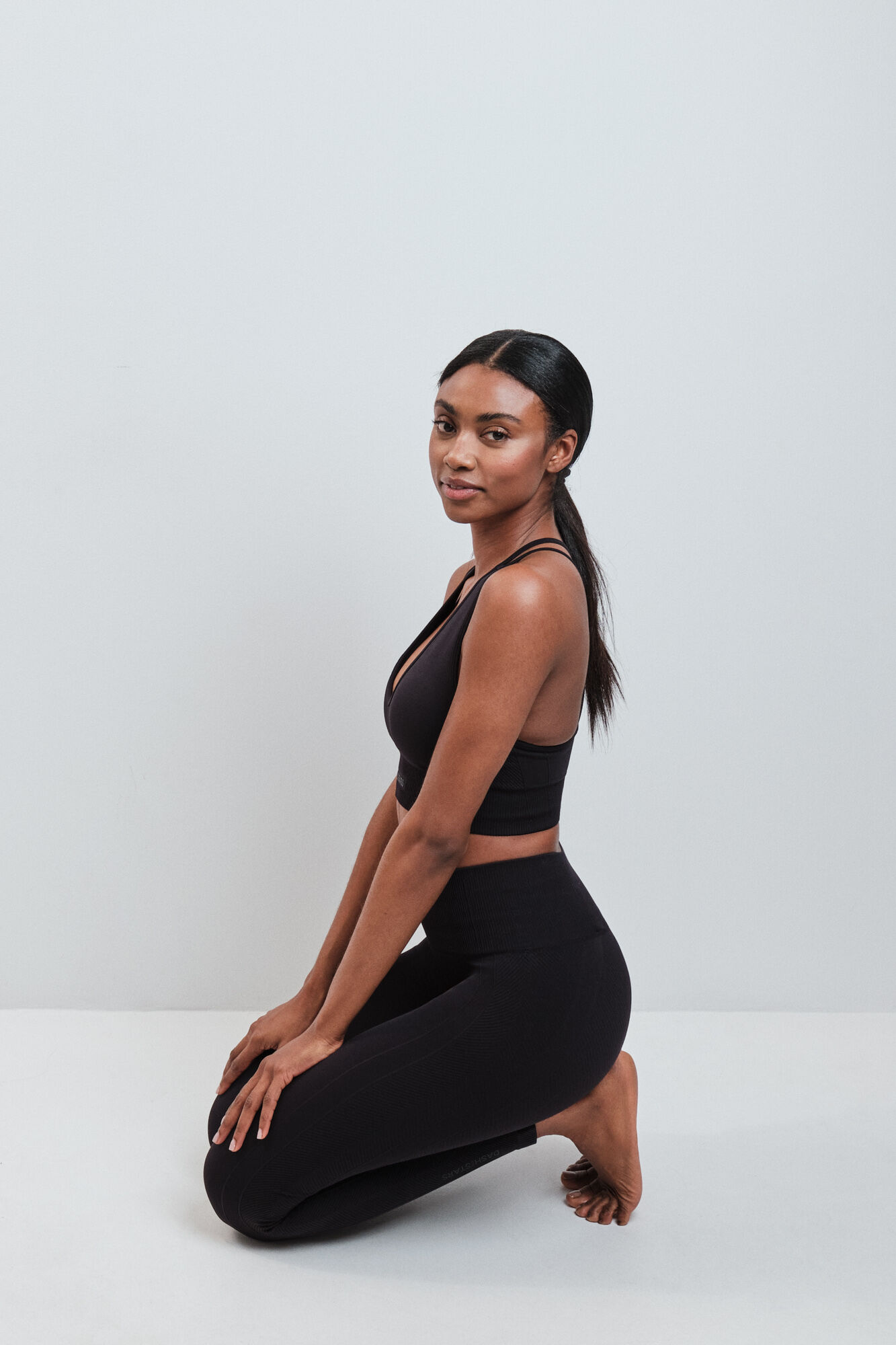 Dash and Stars Legging largo SEAMLESS COMFORT negro