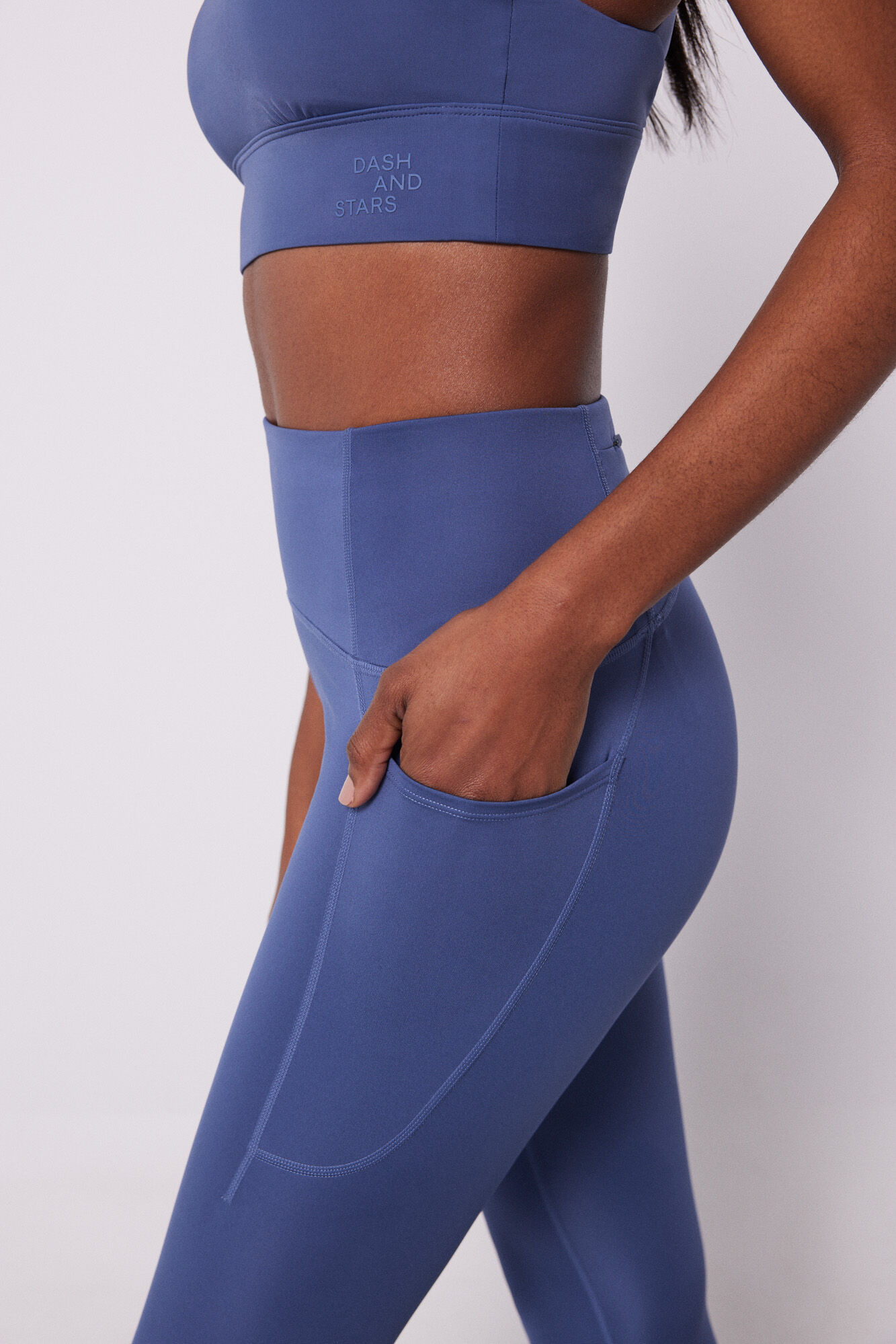 Dash and Stars Leggings azules 4D Stretch azul