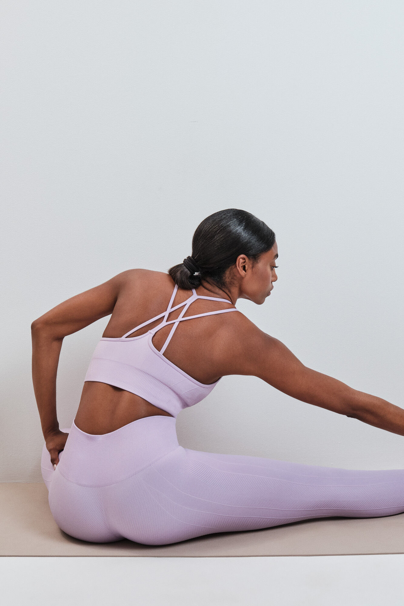 Dash and Stars Brasier deportivo SEAMLESS COMFORT lila