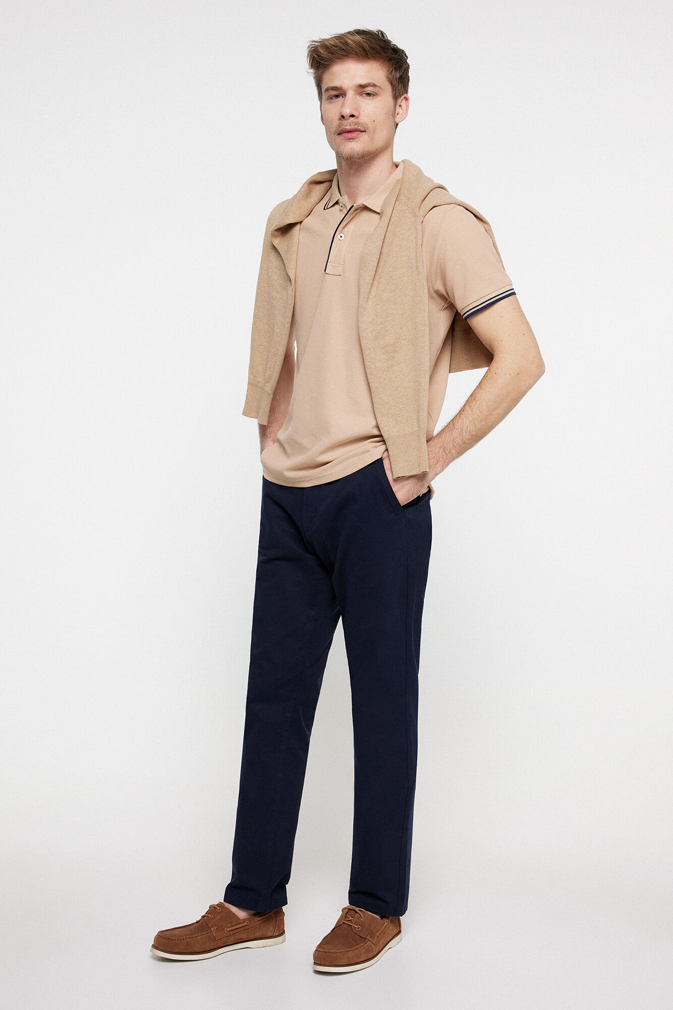 Pantalon Chino Regular Pantalones para hombre Springfield MX