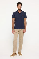 Fifty Outlet Pantalón chino slim tejido ligero Beige