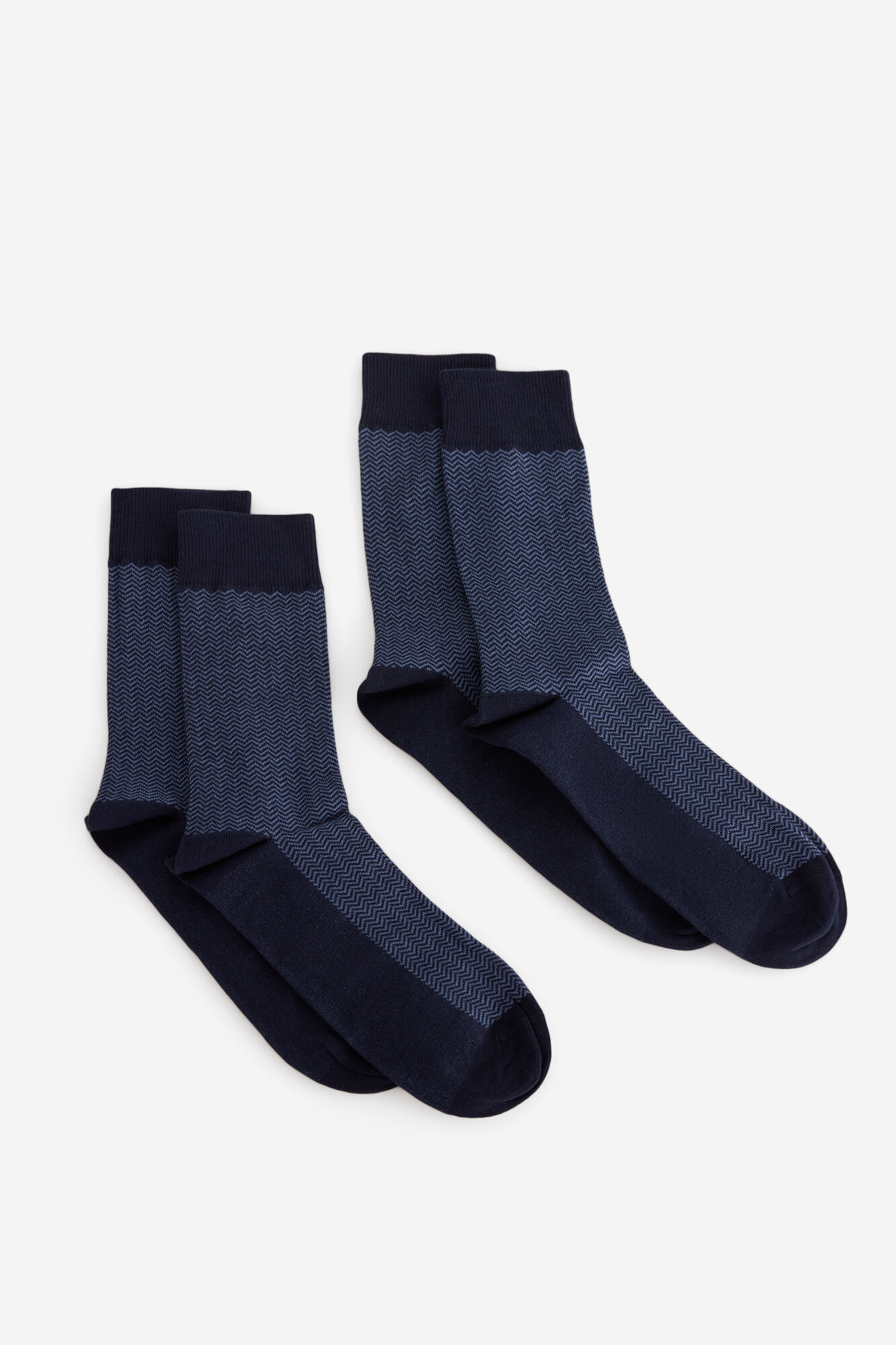 Milano Calcetines de espiga Navy