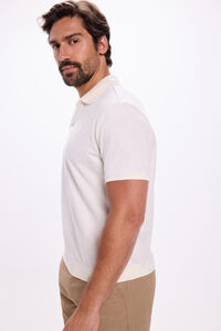 Fifty Outlet Polo Cuello Abierto Beige