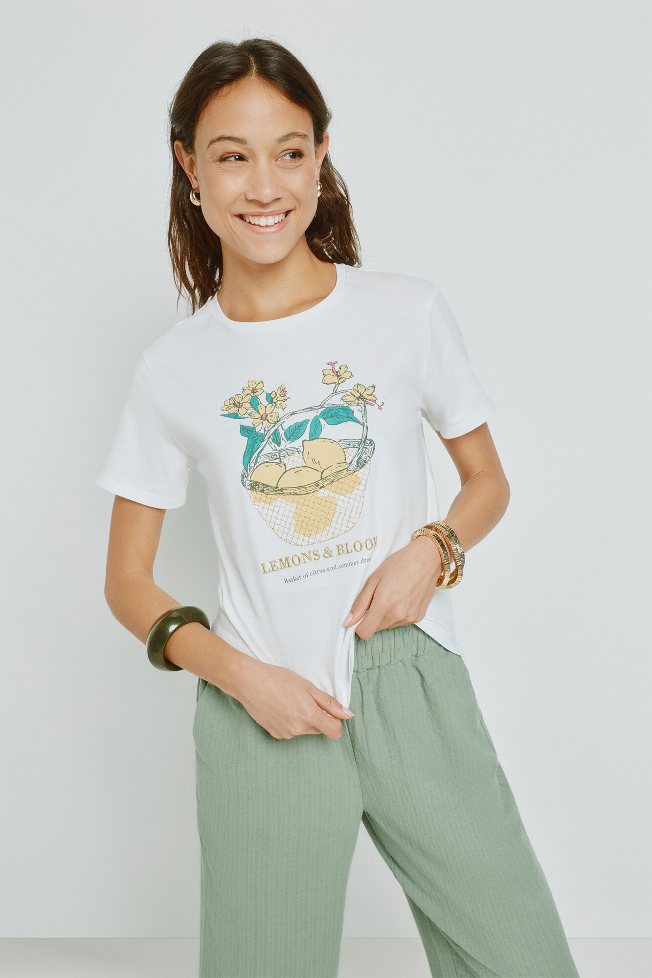 Milano Playera estampada de manga corta