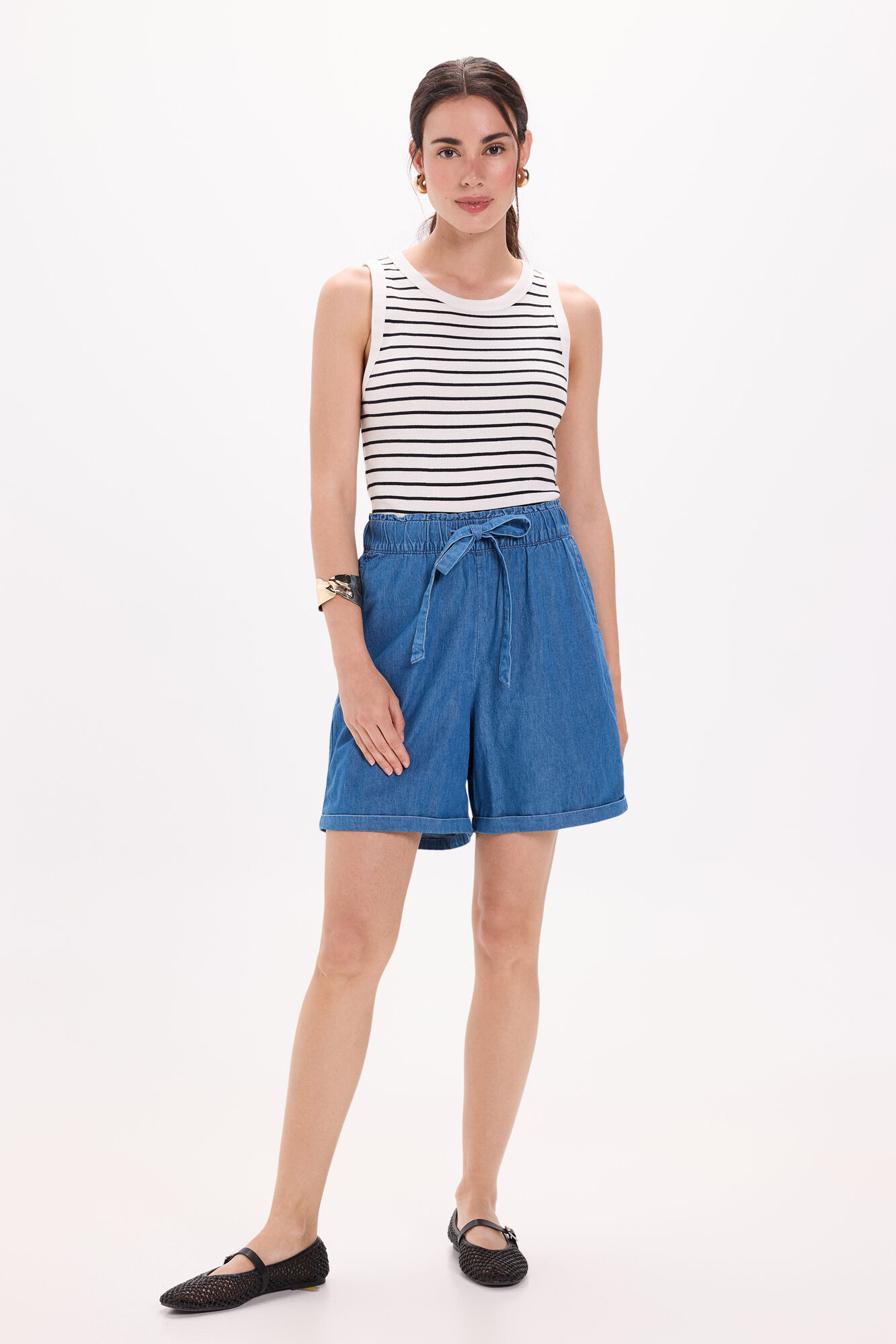 Milano Manga de rayas