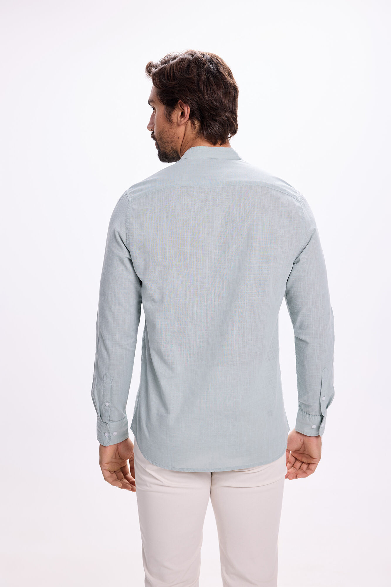 Milano Camisa playera Mao Azul