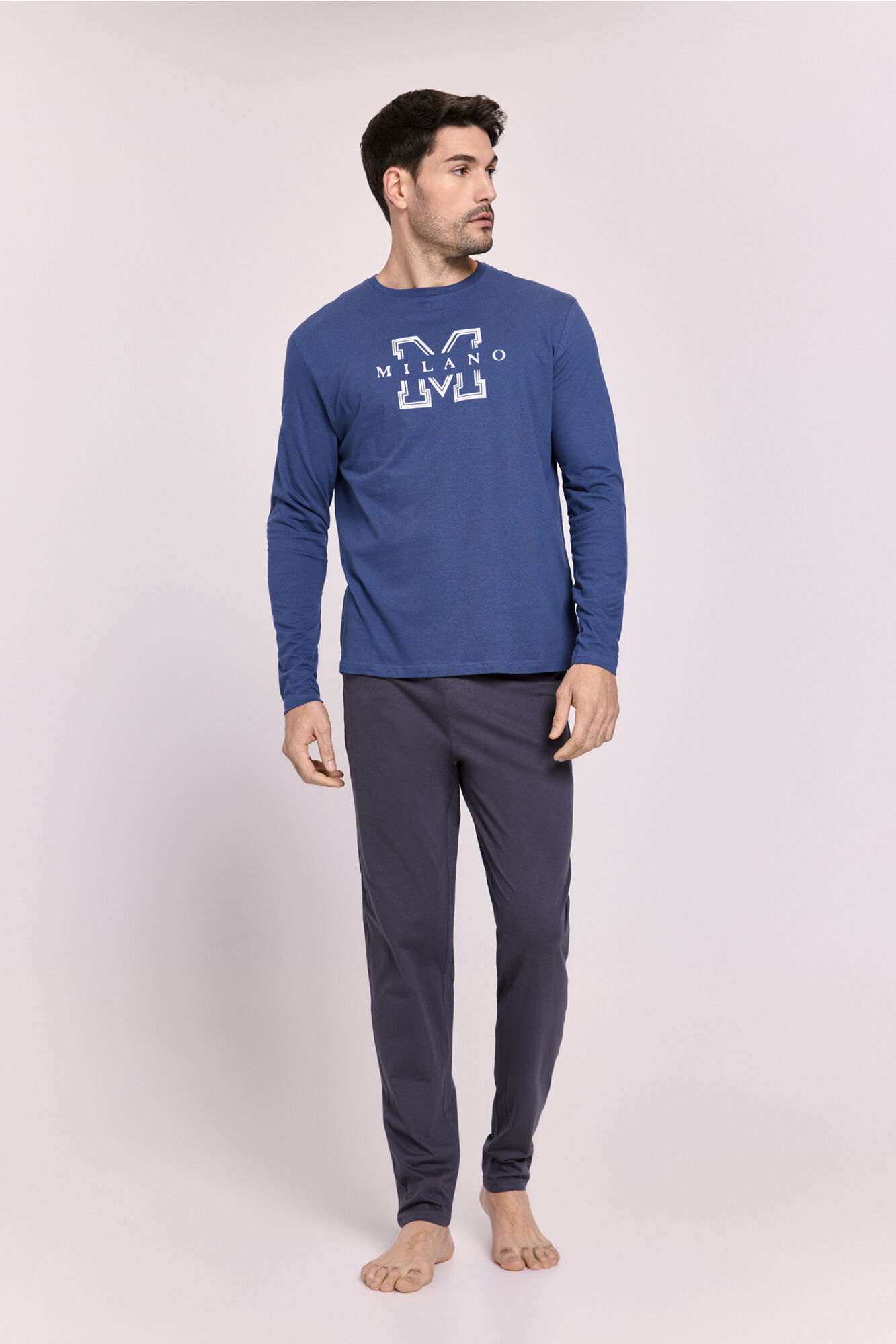Milano Pijama con logo grande