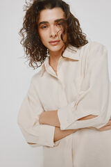 Milano Camisa cuello camisero Beige