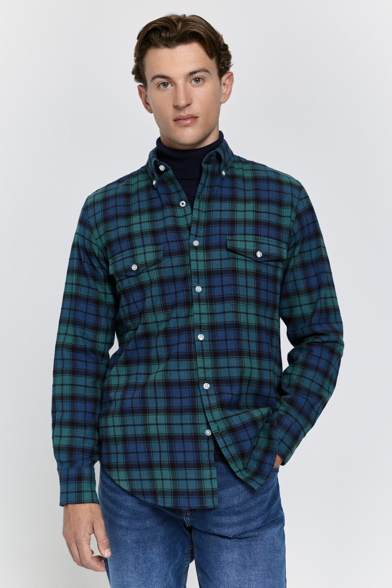 Milano Camisa a camisa de corte relajado