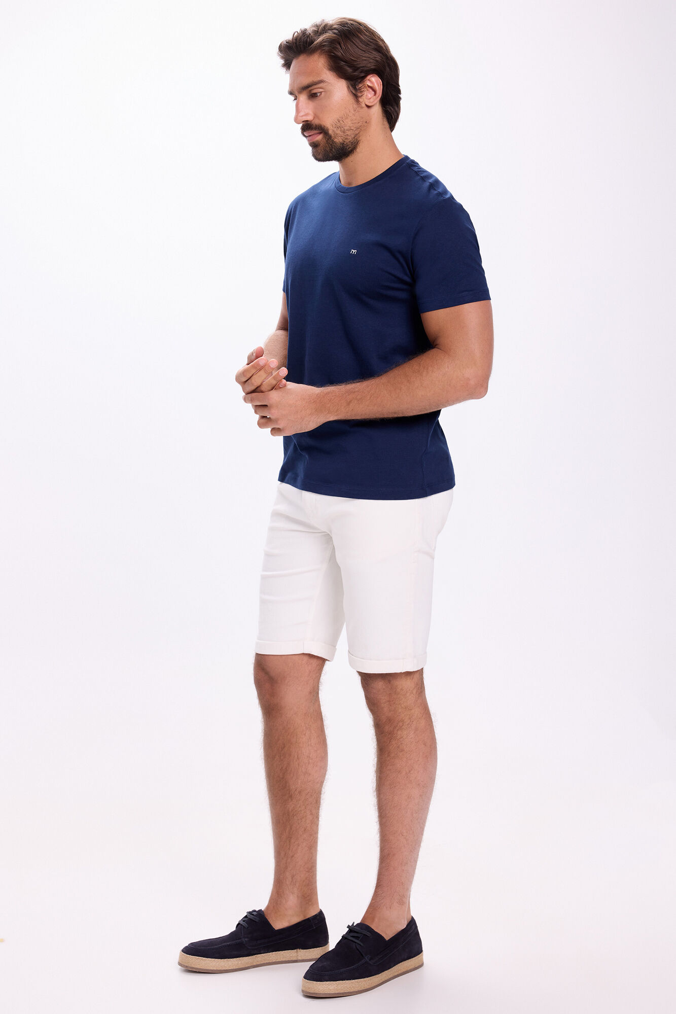 Milano Playera b&aacute;sica Navy