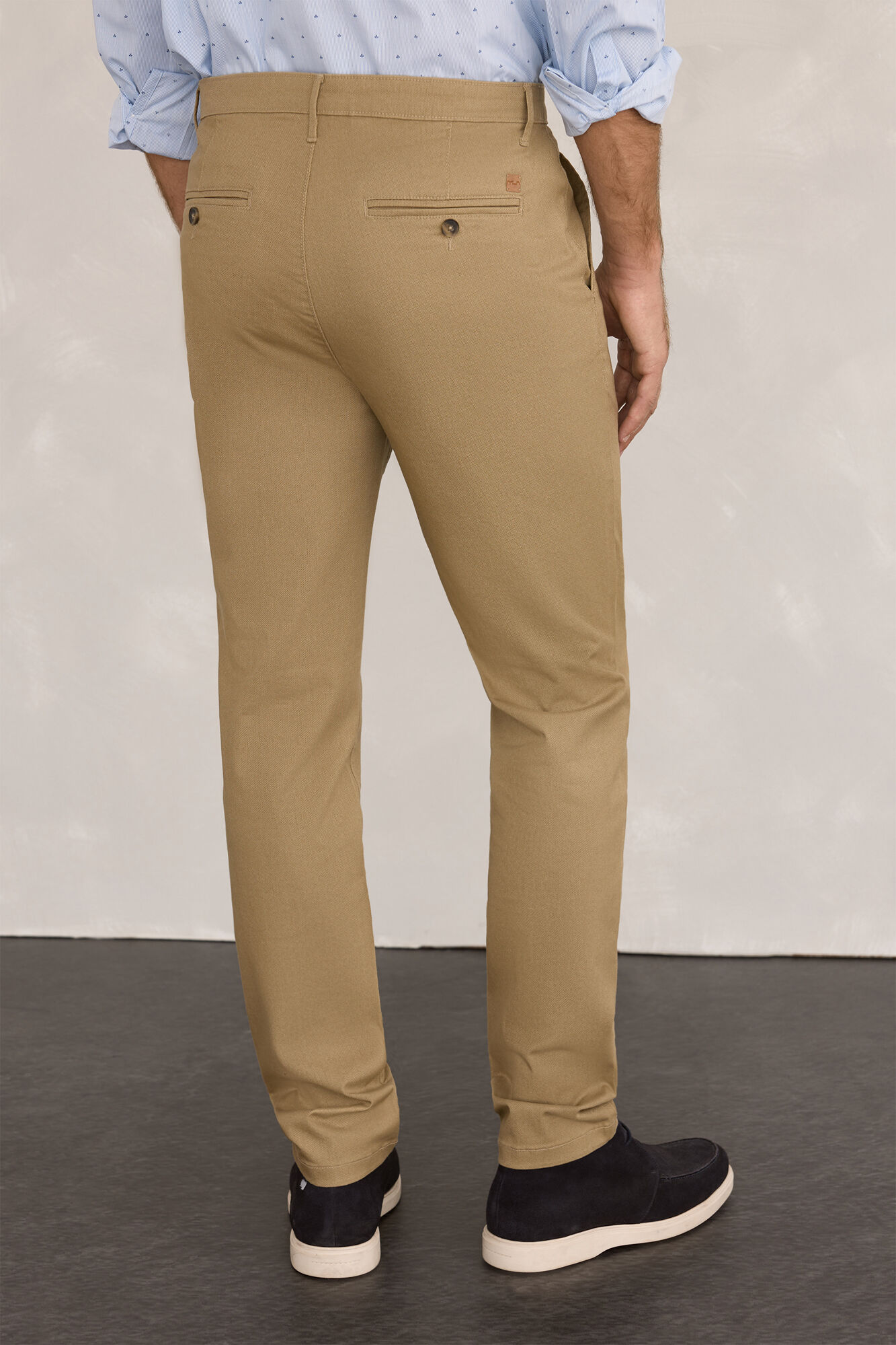 Milano Chinos c&oacute;modos Beige/Camel