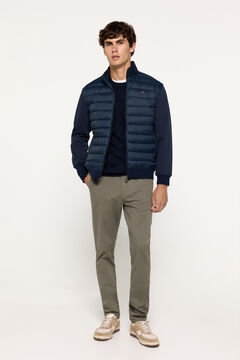 Fifty Outlet Chaqueta Punto Acolchada Navy