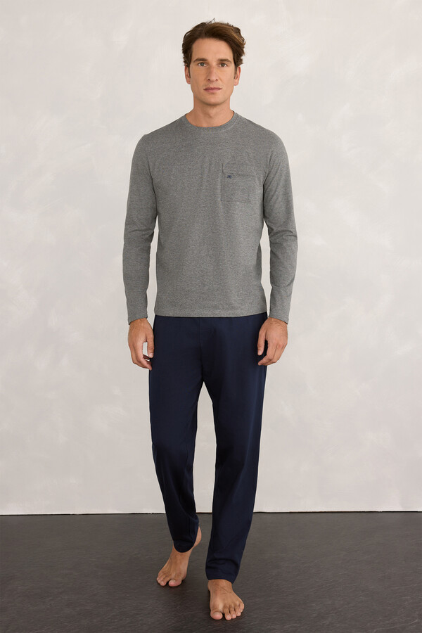 Milano Pijama Rutine Gris