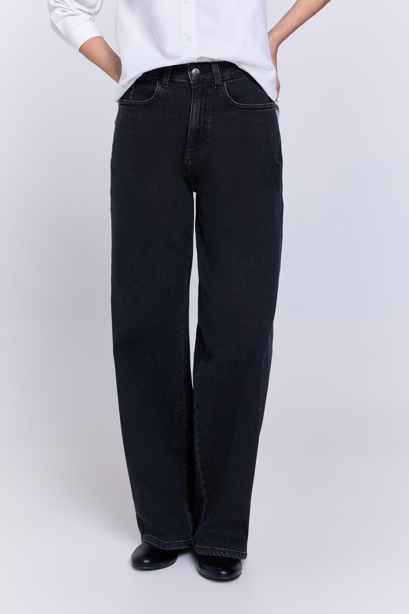 Milano Pantal&oacute;n denim ancho