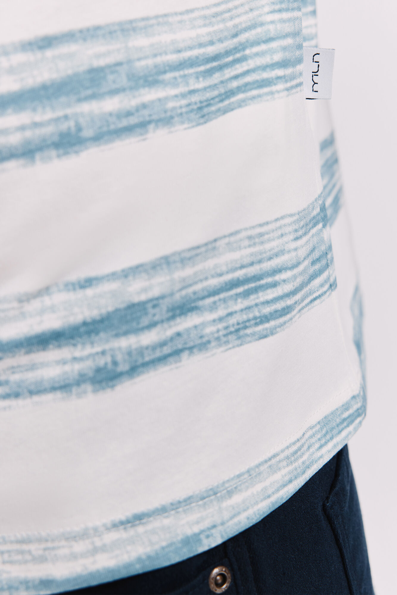 Milano Playera a rayas Azul