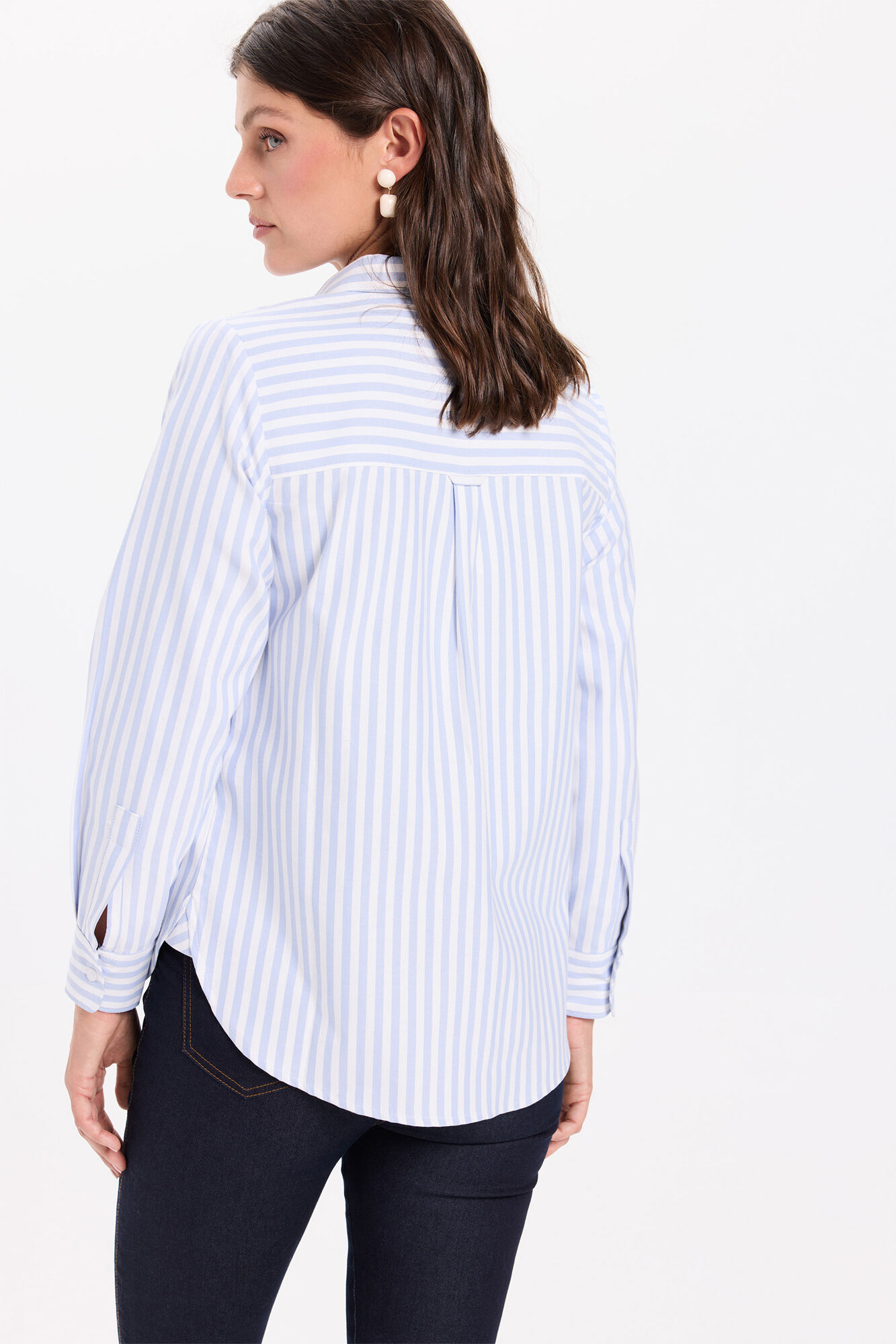 Milano Camisa Oxford Azul