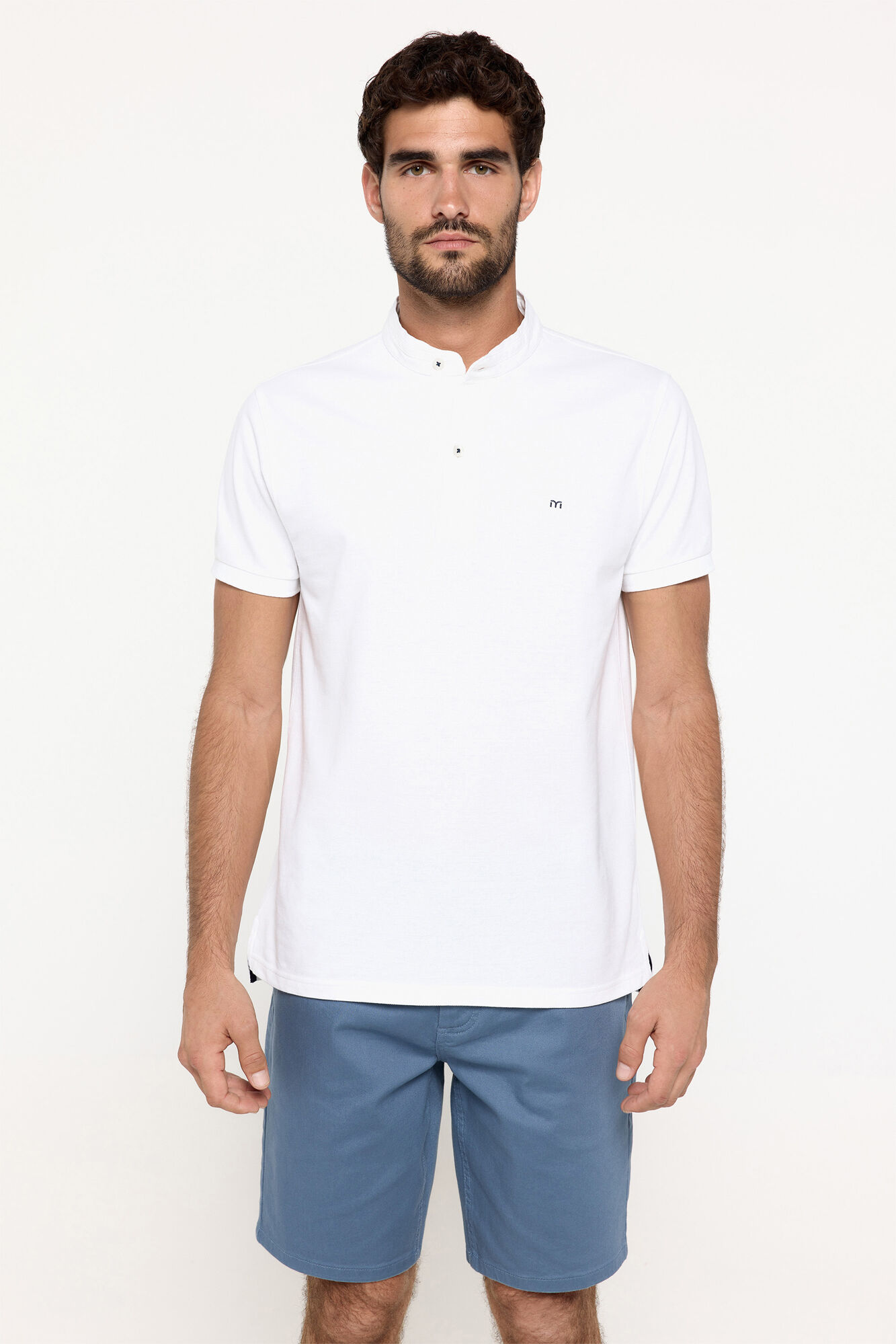 Milano Bermudas cinco bolsillos. Azul