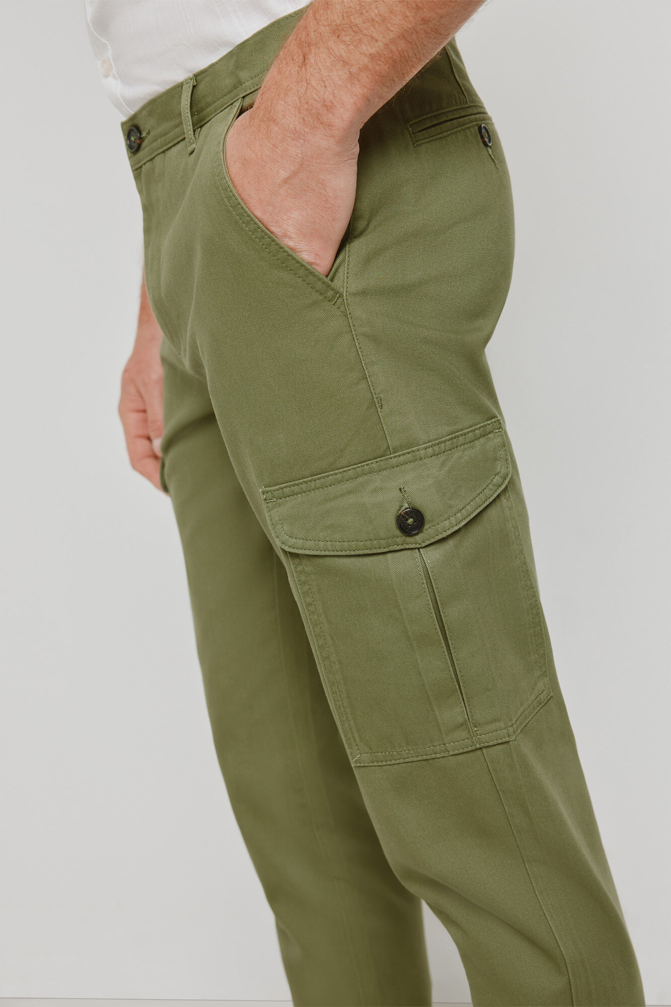 Milano Pantal&oacute;n cargo Kaki Oscuro