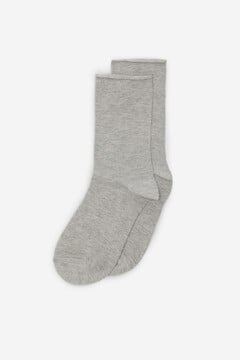 Fifty Outlet Calcetines lurex Gris Claro