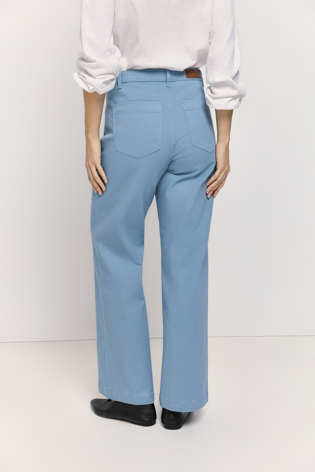 Milano Pantal&oacute;n ancho Azul