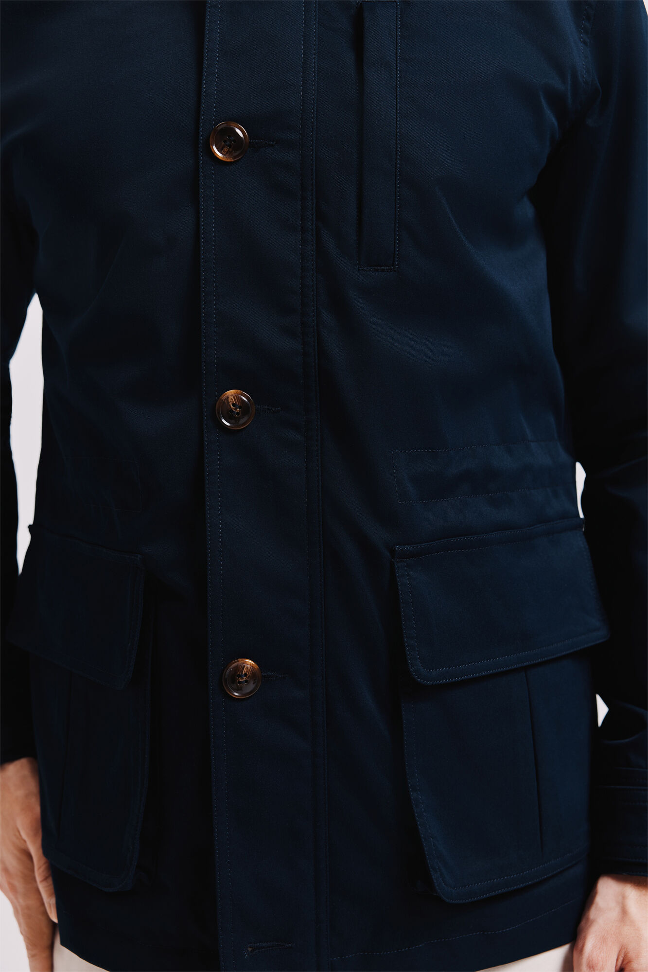 Milano Chamarra de algod&oacute;n Navy