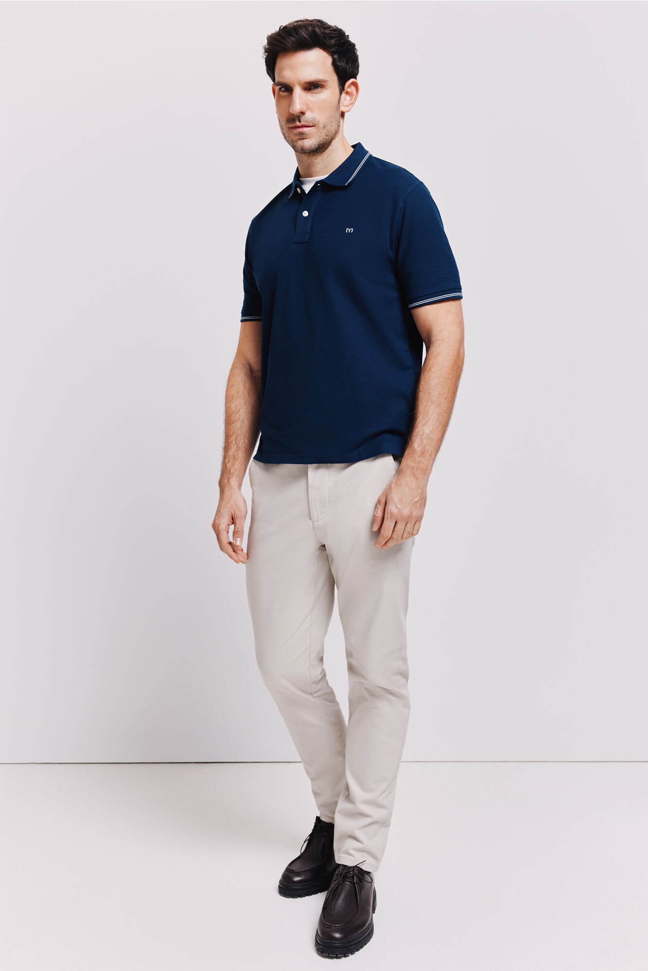 Milano Polo manga corta