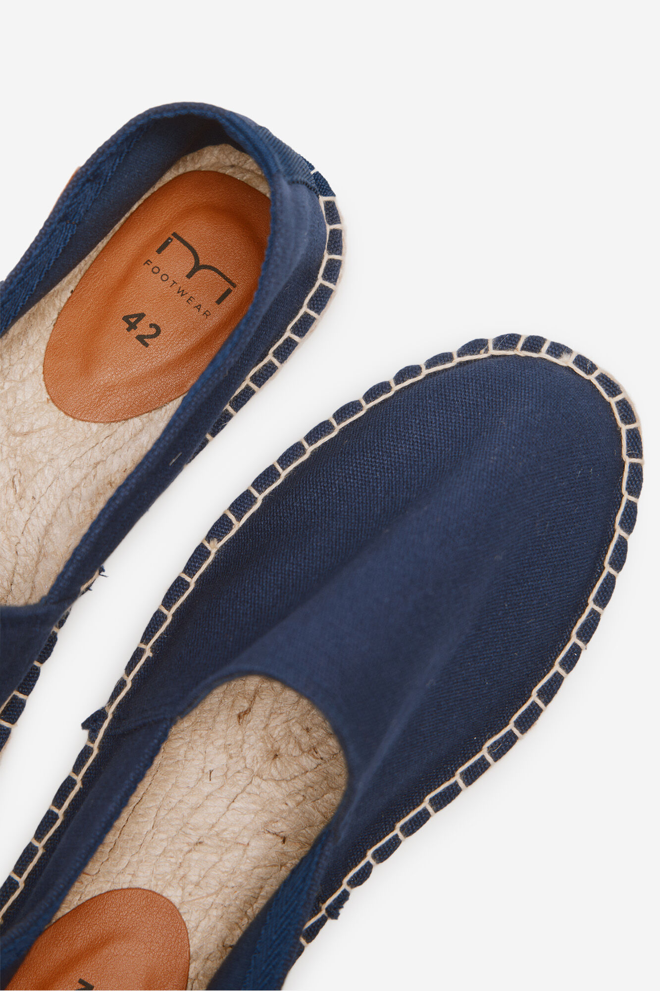 Milano Alpargata de tejido Azul Oscuro