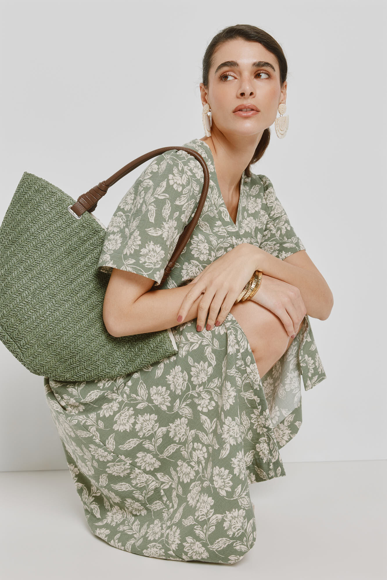 Milano Vestido escote en pico