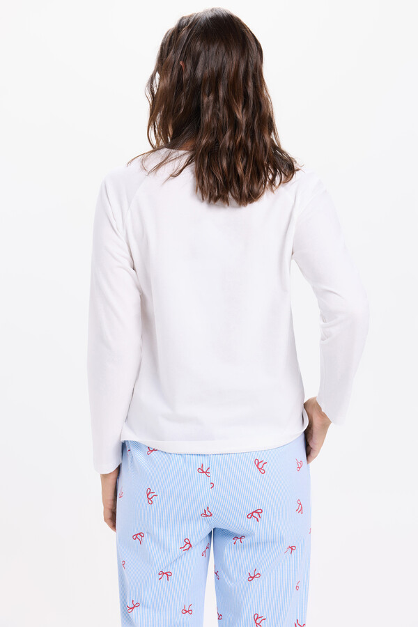 Milano Pijama con lazo Azul