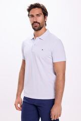 Fifty Outlet Polo básico de piqué Azul