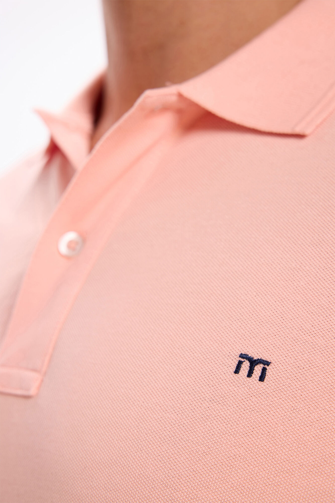 Milano Polo b&aacute;sico de piqu&eacute; Coral