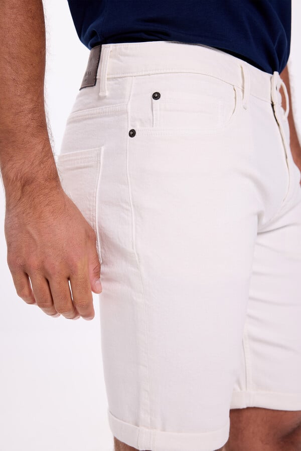Milano Bermudas de 5 bolsillo Blanco