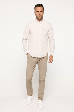 Fifty Outlet Camisa Popelín Rayas Verde