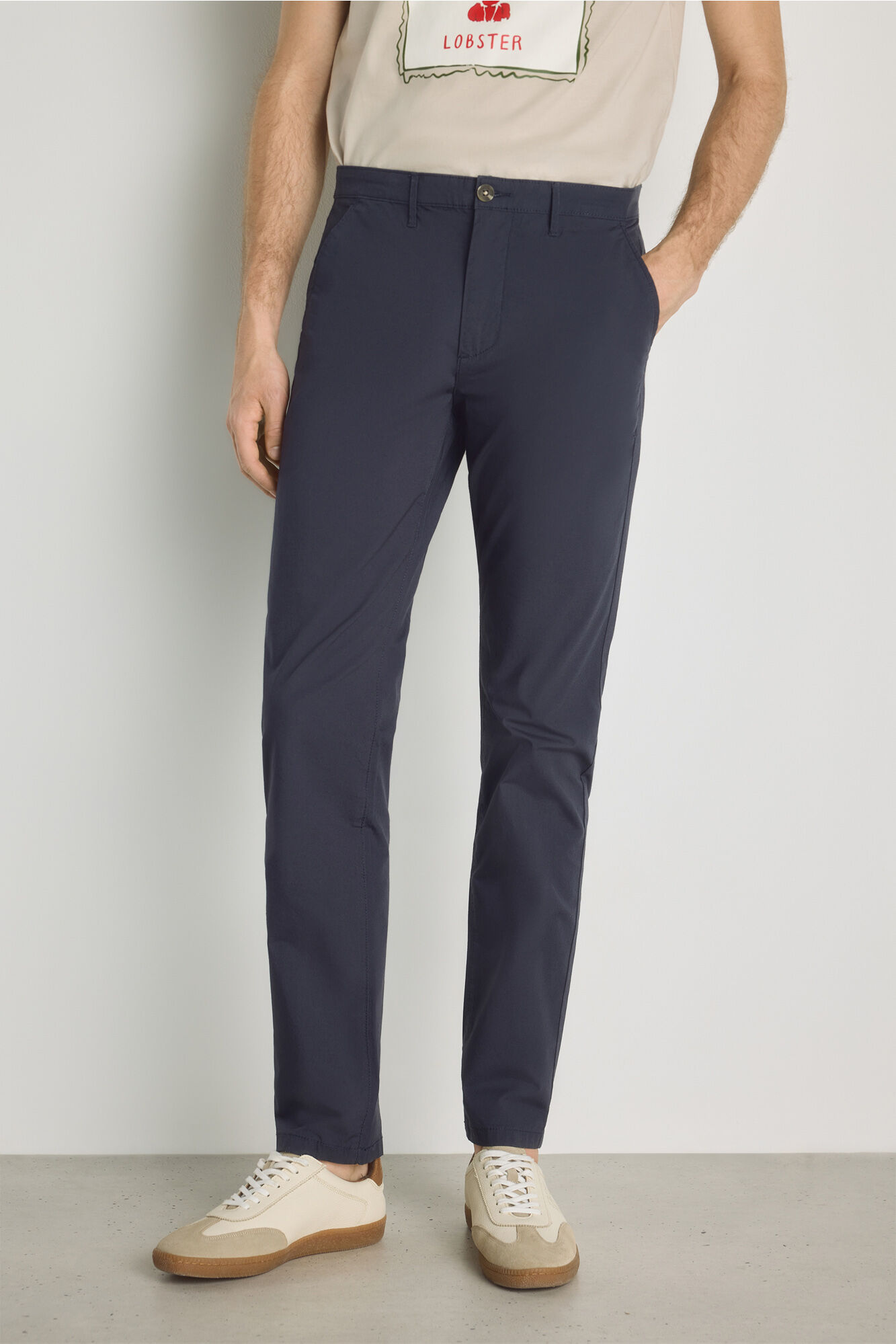 Milano Pantal&oacute;n chino slim Navy