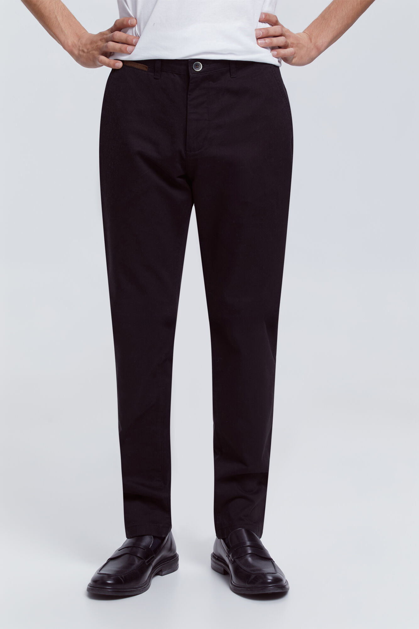 Milano Pantal&oacute;n ChinoComfort Negro