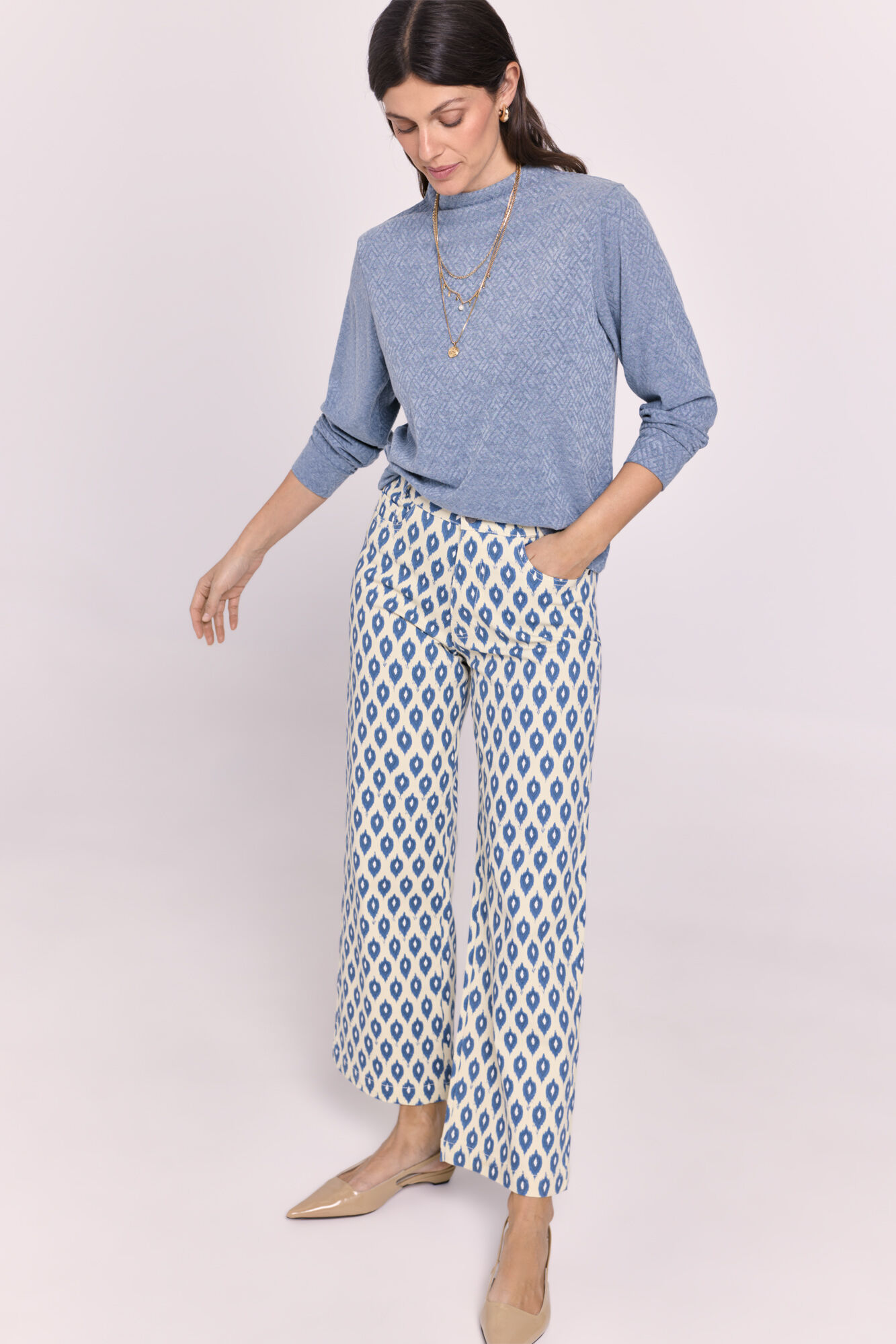 Milano Pantal&oacute;n Hartford estampado 