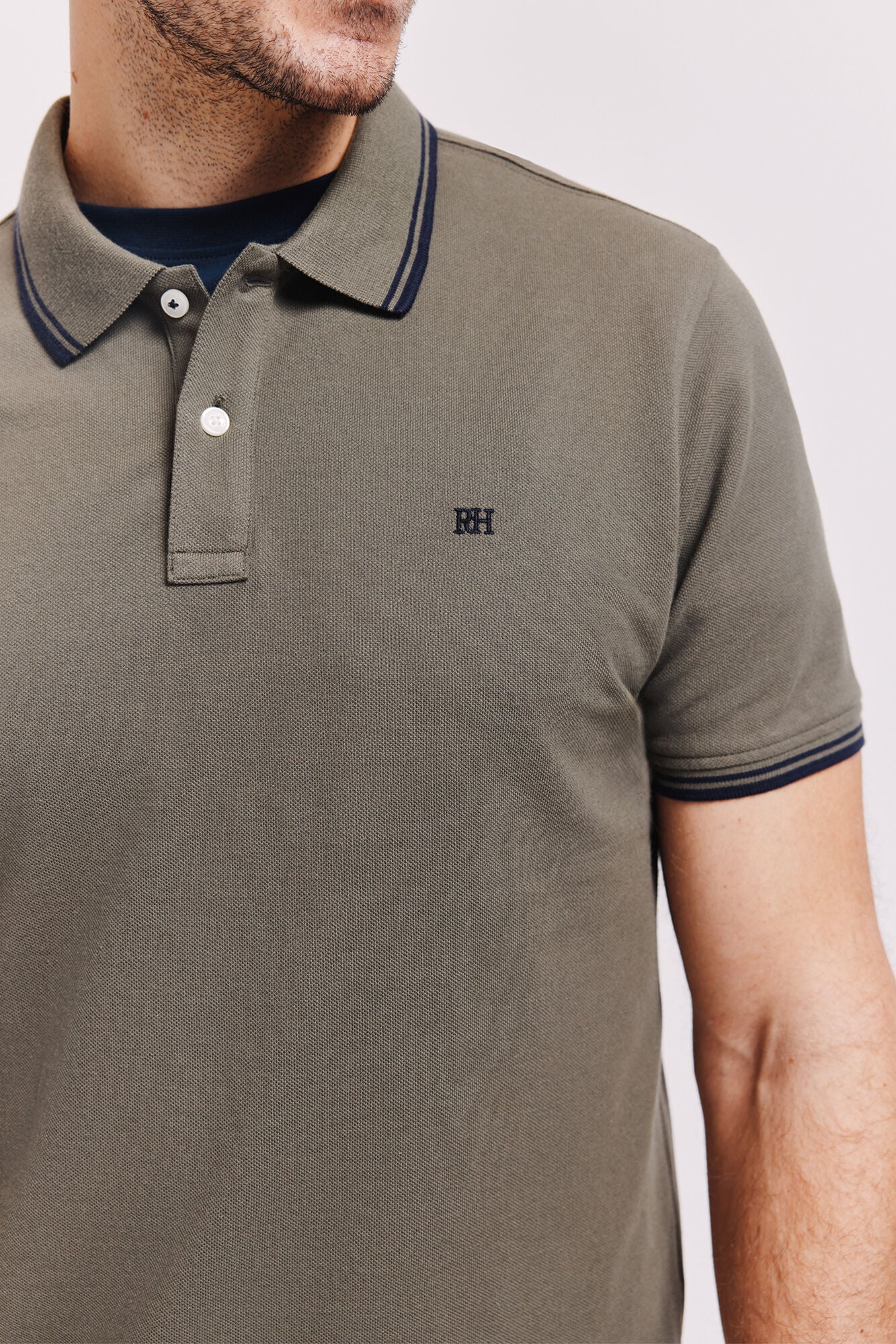 Pedro del Hierro Polo manga corta