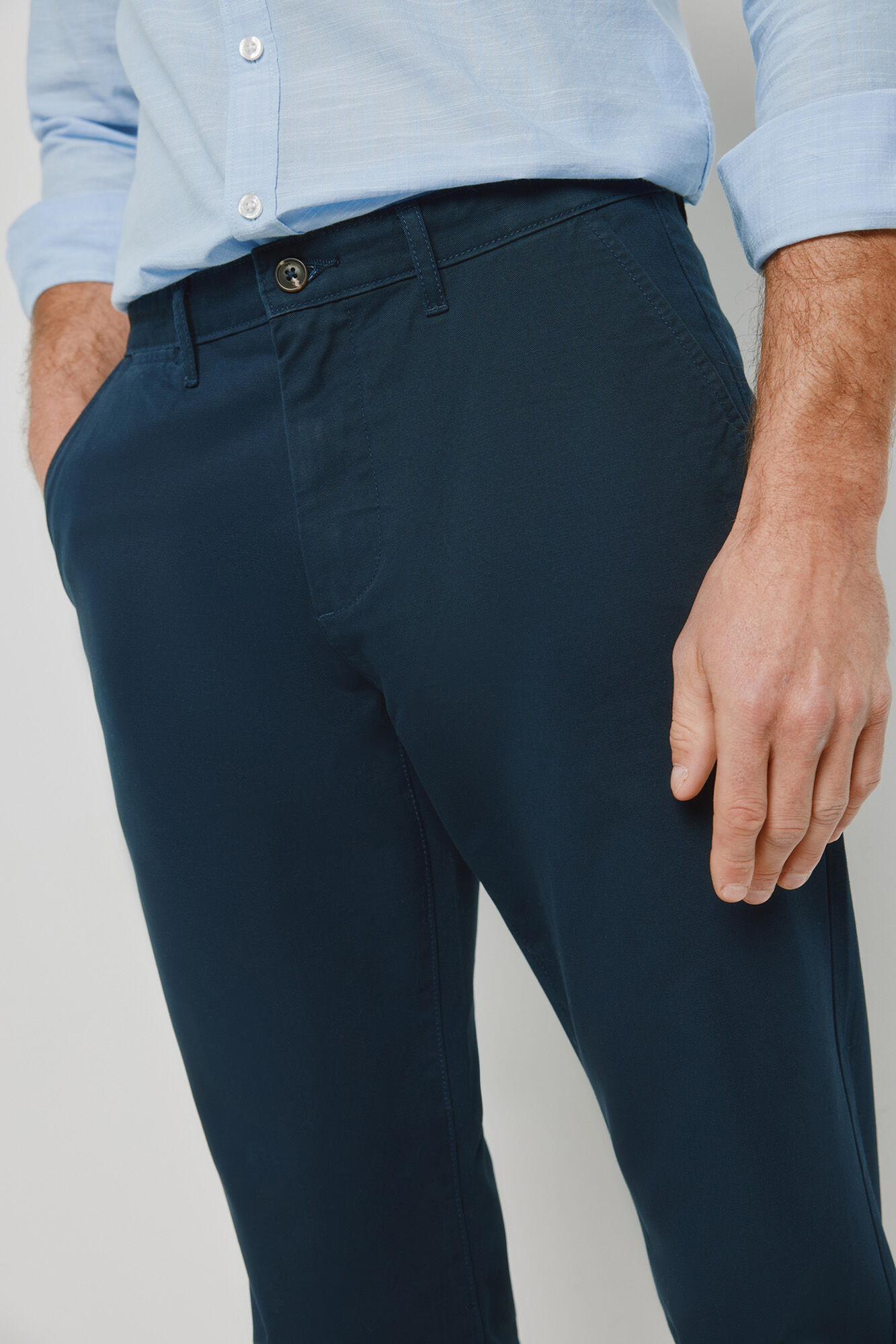 Milano Pantal&oacute;n chino regular fit Navy