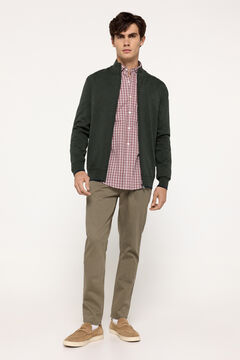 Fifty Outlet Chaqueta Punto Cremallera Verde