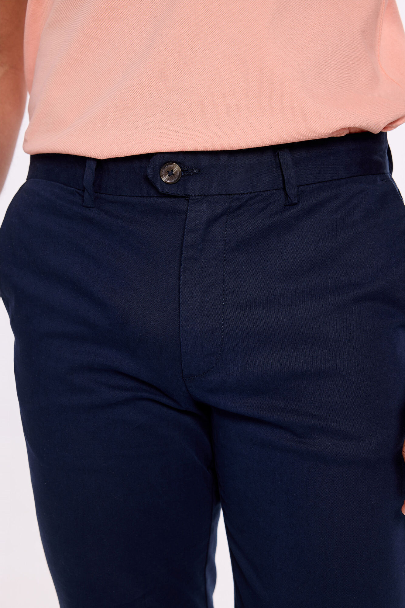 Milano Vestido chinos liso Navy