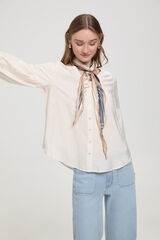 Fifty Outlet Blusa fluida Marfil