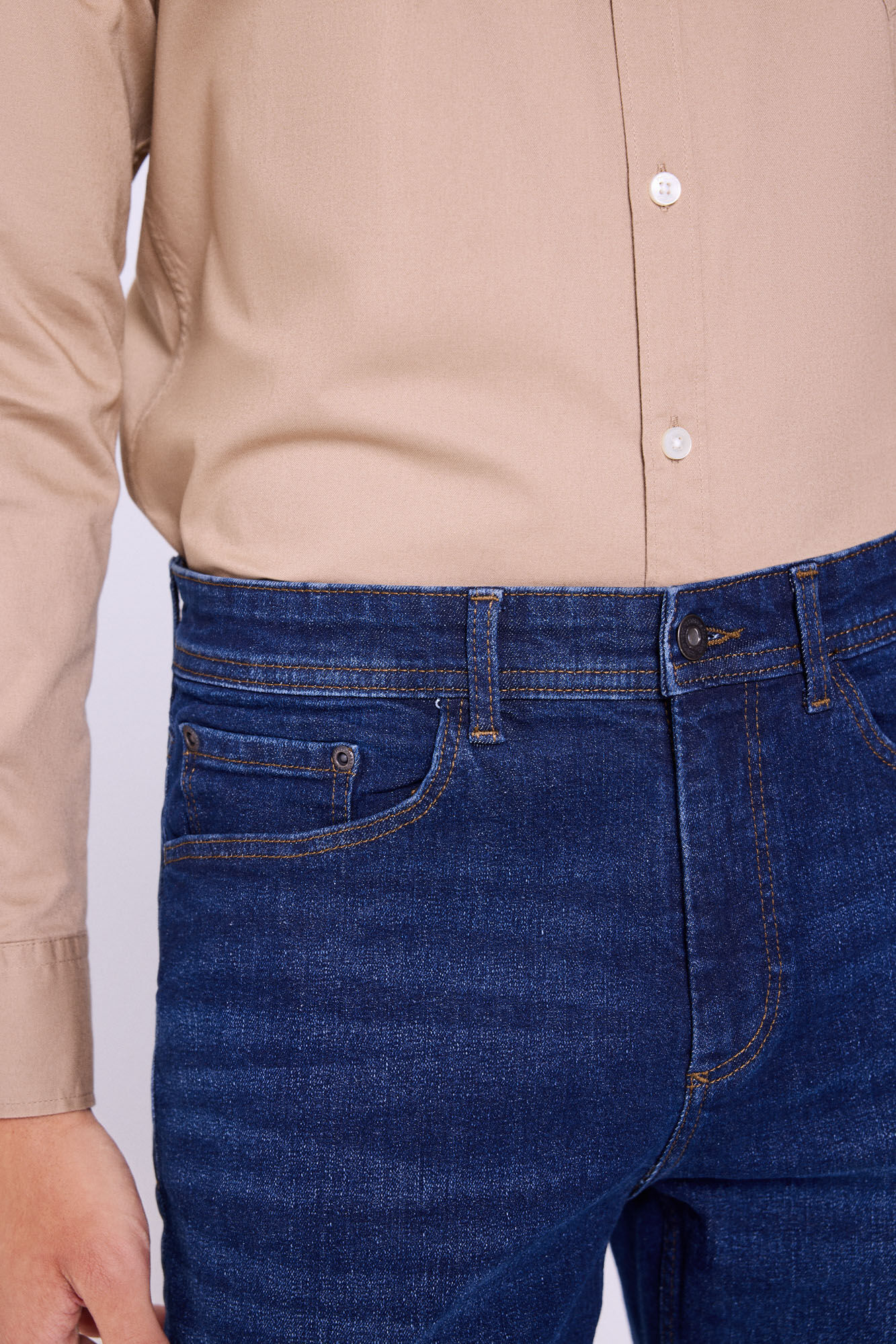 Milano Pantal&oacute;n Slim Fit Azul Oscuro