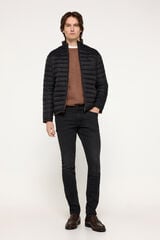 Milano Chaqueta Acolchada Reversible Negro