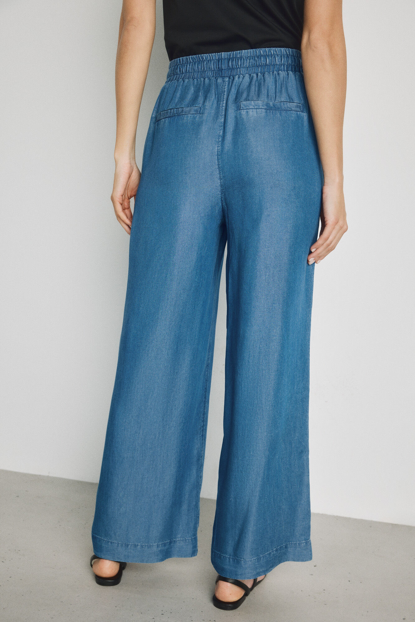 Milano Pantal&oacute;n de mezclilla ligero Azul