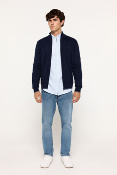 Fifty Outlet Chaqueta Punto Cremallera Navy