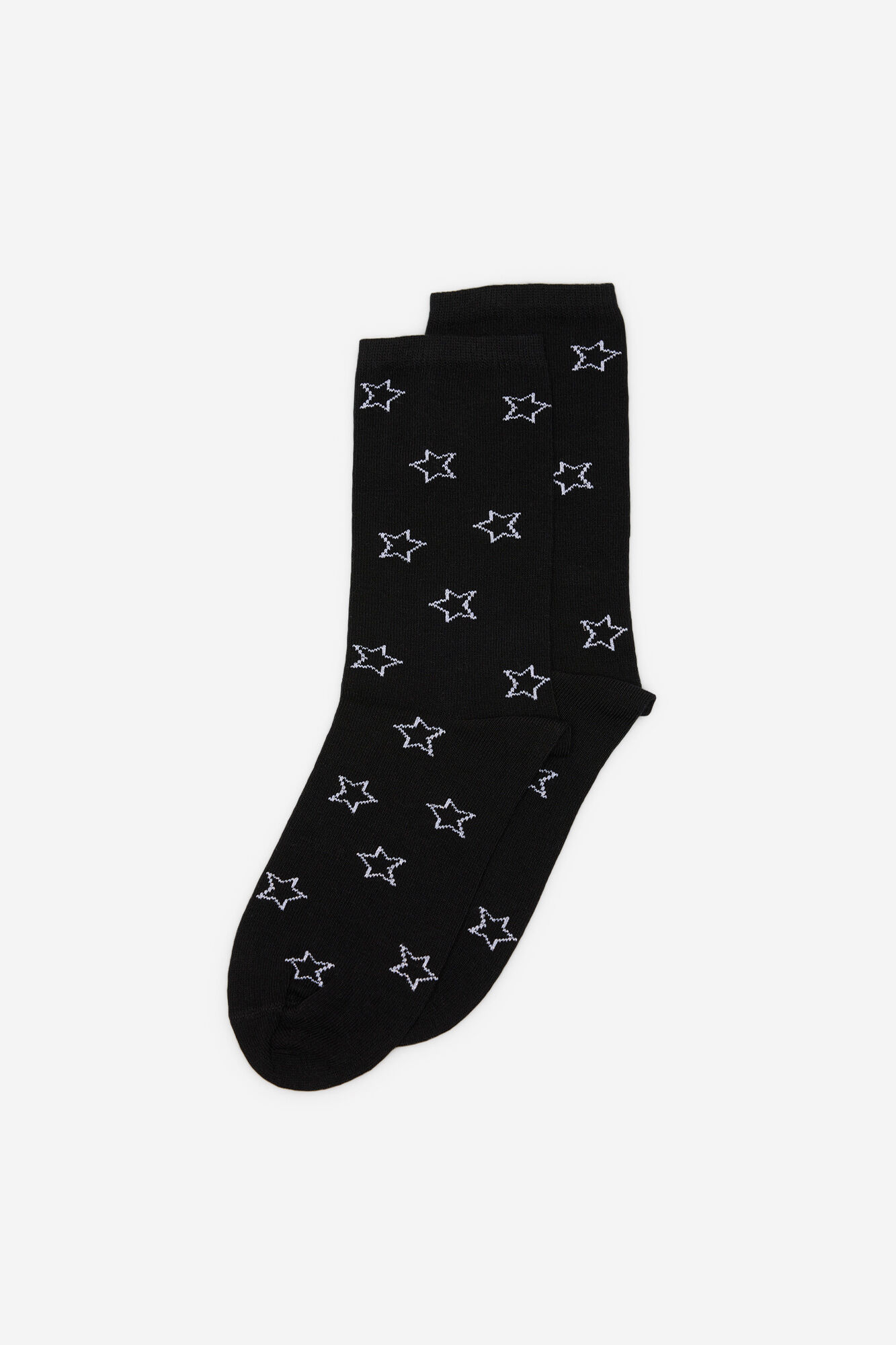 Milano Calcetines estampado estrellas lurex